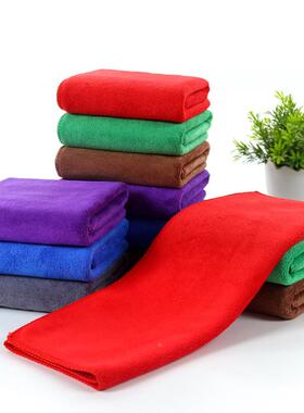 400gsm40*60 高阳细纤维擦车巾汽车吸水擦车巾花色家用洗碗布定制