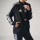 三条纹休闲运动服夹克外套 经典 adidas阿迪达斯2025春秋款 男女同款