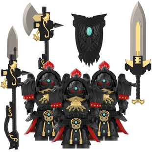 TK121战锤40K禁军天鹰终结者利刃亲卫人仔积木儿童玩具适配乐高