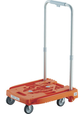 日本中山TRUSCO 树脂手推车 橙色 818-7005 WP-2G-OR