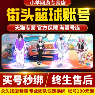 街头篮球账号成品号全技能不打人机娱乐回归新手超特黑虎悠夏帐号