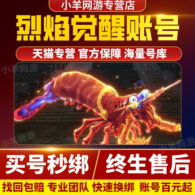 烈焰觉醒成品号手游账号传奇毕业高氪号高v号高战力永久使用出售