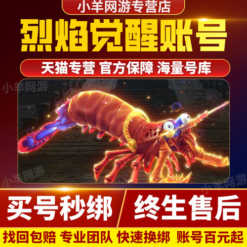 烈焰觉醒成品号手游账号传奇毕业高氪号高v号高战力永久使用出售