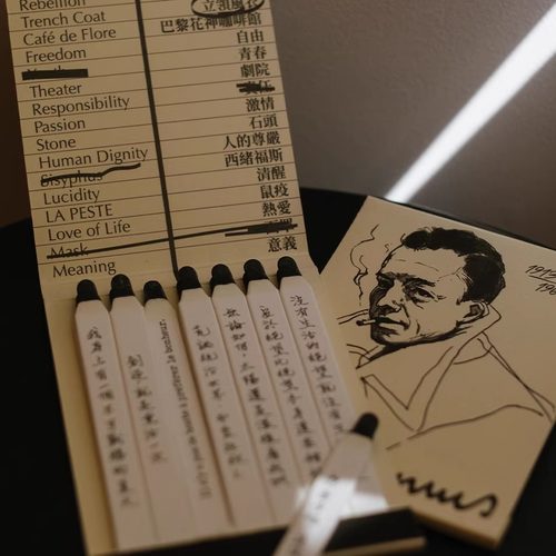 「火花」致敬作家许愿香薰长火柴—阿尔贝·加缪