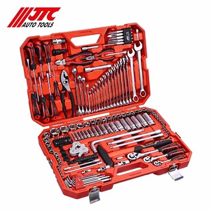 JTC汽修工具套装166PCS组合套筒扳手组套棘轮扳手汽保维修工具