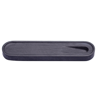 万石君 多功能镇尺原石砚台歙砚石头镇尺砚 天然原石歙砚文房四宝书法压纸镇尺镇纸小楷砚毛笔搁摆件