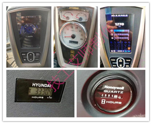 现代60-7 60VS HX60等挖掘机走表加时器跑表跑码器小表换表任意调