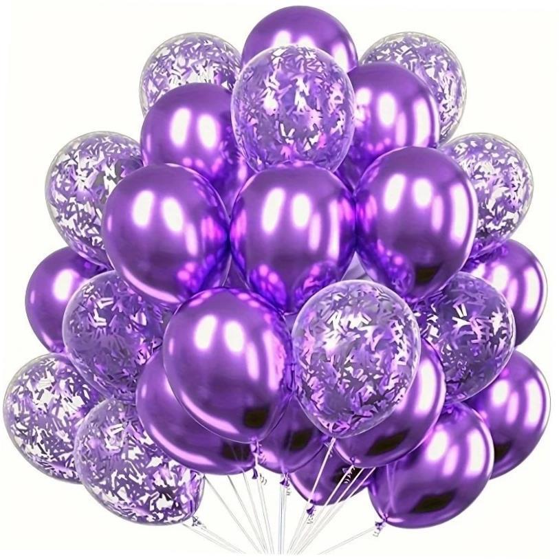 30pcs Confetti Latex Balloons For Birthday Party Decoration