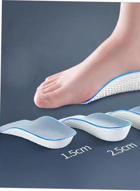 Height Increase Insoles for Men Women Shoes Flat Feet Arch S