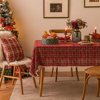 Christmas snowflake table cloth tablecloth various styles