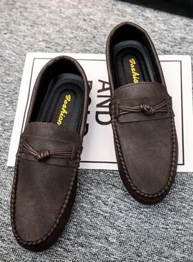 Mens Shoes Loafers For Men Leather Casual Brand Formal Flat