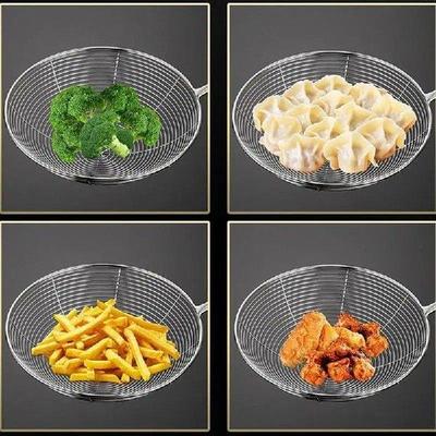 Wire Mesh Spider Strainer Fine Mesh Colander Spoon