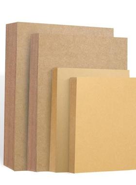 A3 A4 Kraft Brown Paper Craft Thick Cardboard DIY Making120g