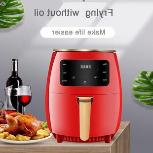 8L English air fryer oven Oil free Airfryer touch screen 6L
