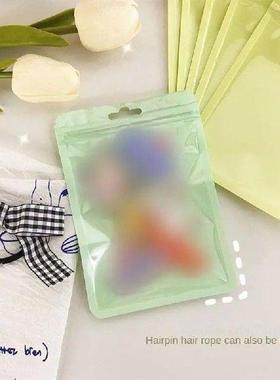 50Pcs Zip Plastic Bag Aluminum Foil Hologram Food