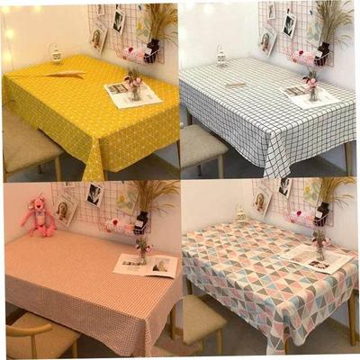 Tablecloth Waterproof Table Cover Cloth Round Rectangular