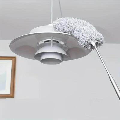 2.8M Extended Chicken Feather Duster Extendable and Curved C