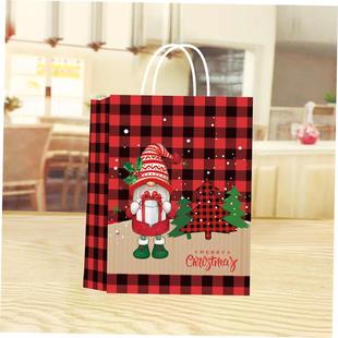 12pcs Christmas gift bag paper shopping bag gift 圣诞礼品袋
