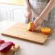 solid chopping wood fruit board. Kitchen cutting board