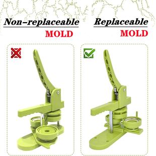 Badge Pin Button Maker Machine DIY 25/32/37/44/58MM Badges S