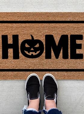 Cartoon Halloween Welcome Mat Print Doormat Anti Slip Floor