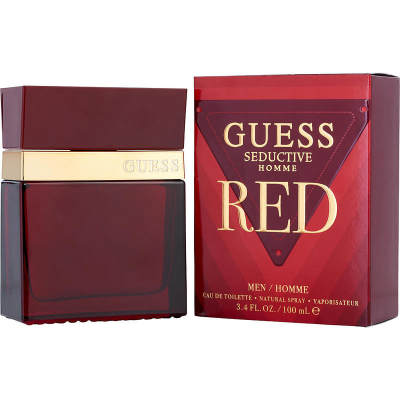 GUESS SEDUCTIVE HOMME RED; EDT SPRAY 3.4 OZ