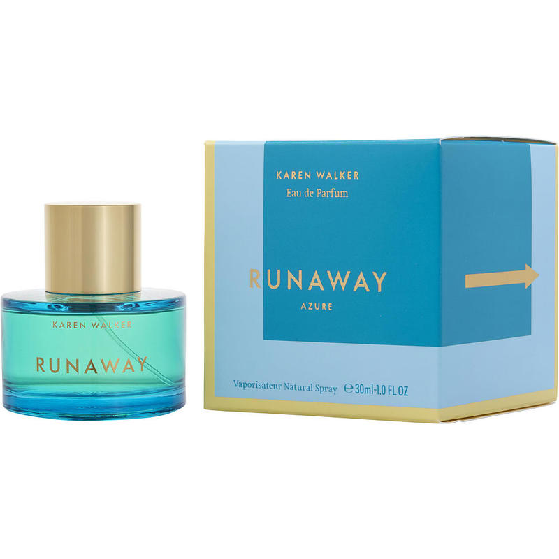 KAREN WALKER RUNAWAY AZURE; EAU DE PARFUM SPRAY 1 OZ