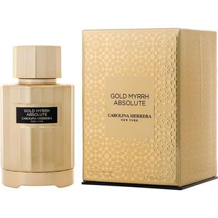 EAU SPRAY MYRRH ABSOLUTE; GOLD CAROLINA PARFUM HERRERA