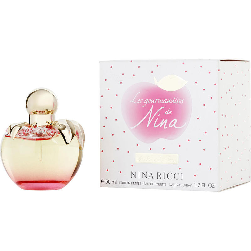 NINA RICCI 丽娜蕙姿 蓝娜闪亮甜心女士淡香水 EDT 50ml  (LIMIT 彩妆/香水/美妆工具 香水 原图主图