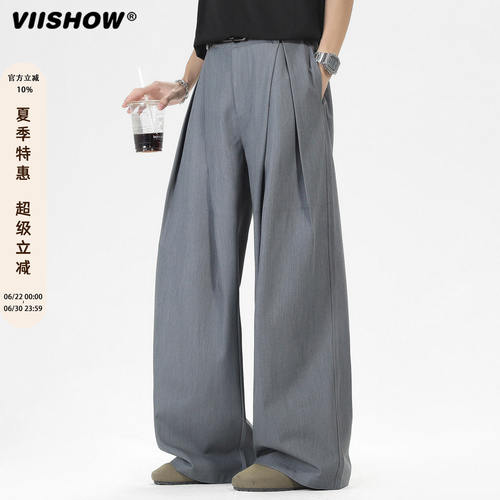 VIISHOW老钱风立体褶皱弯