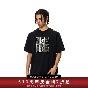 【Achock官方店】美式高街logo印花半袖T恤潮牌夏季新款圆领短袖