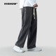 牛仔裤 男士 2024秋季 VISHOW男装 潮牌ins百搭直筒宽松阔腿长裤 子