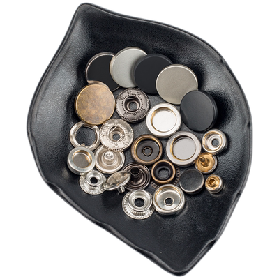 四合扣金属高档免缝羽绒服母扣