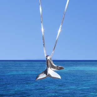 【前任3】鱼尾项链女林佳同款纯银925海豚锁骨链气质情人节礼物潮