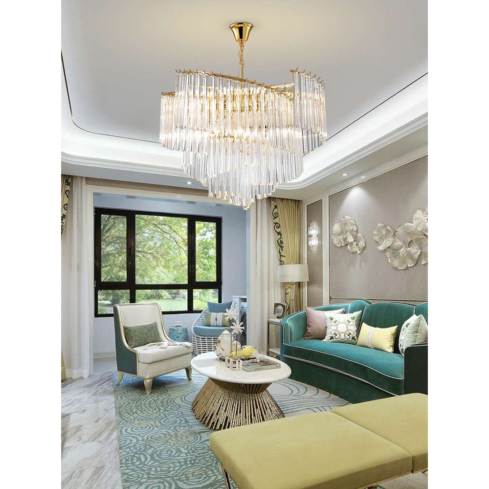 后现代客厅吊灯 设计师款玻璃卧室餐厅轻奢创意简约大厅灯具