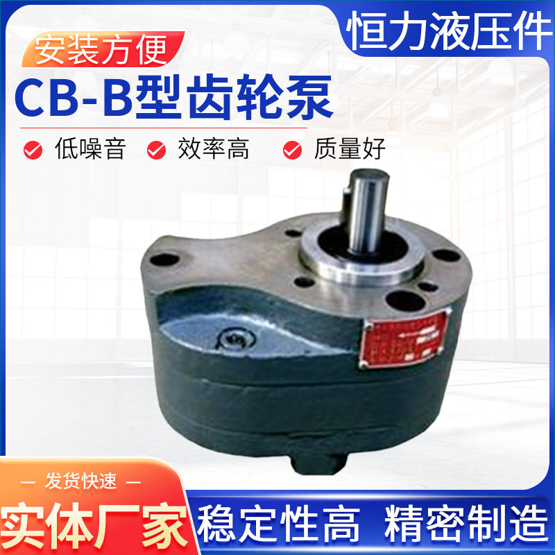 CB-B型液压齿轮泵低压微型