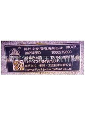 原装油泵B6P375BD 1000279399和1000722599和B6P375A4 1003107535
