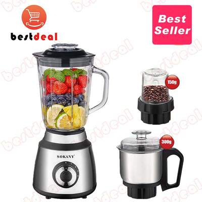 3 in 1 blender mixer juicer machine food grinder 英文榨汁机