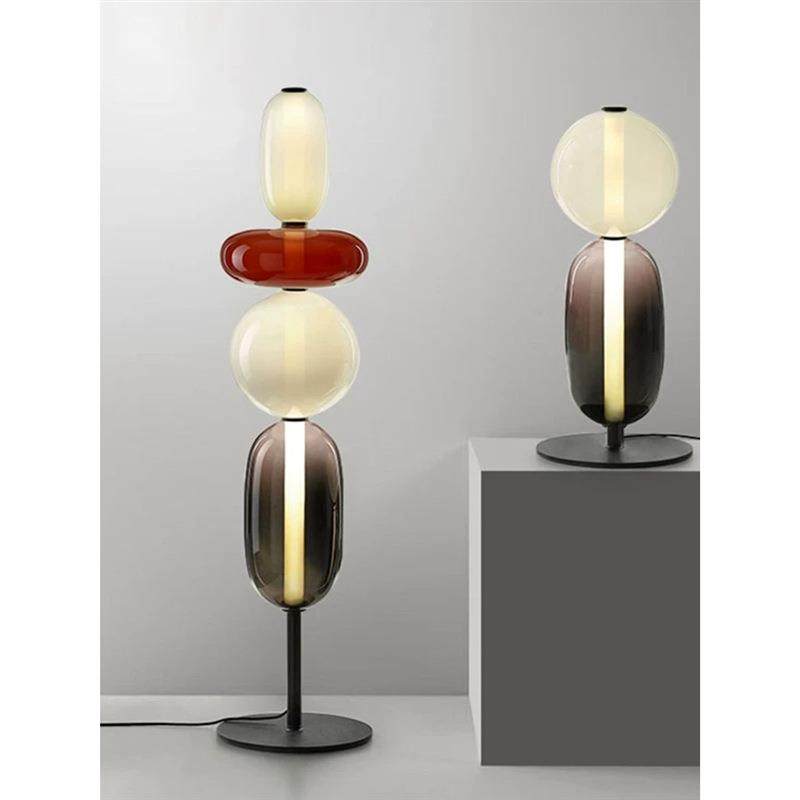 后现代简约沙发旁落地灯客厅轻奢创意落地灯书房卧室床头装饰台灯