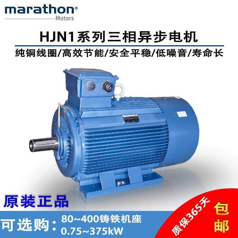 马拉松marathonHJN1(IE2)系列三相异步电机0.75KW~375KW可选择