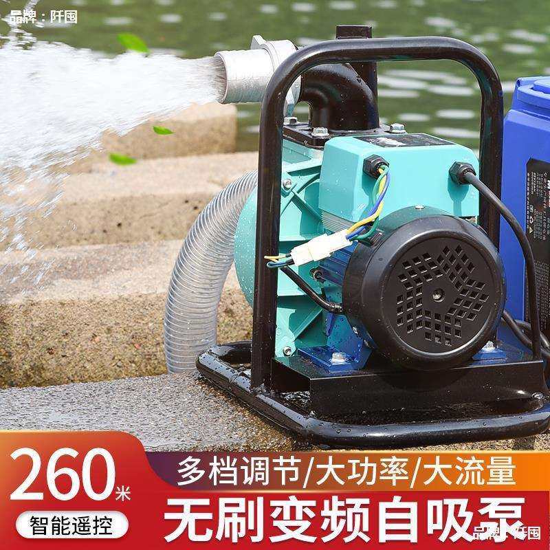 。充电式抽水泵直流农用灌溉浇水浇菜神器浇水机抽水机家用菜园浇