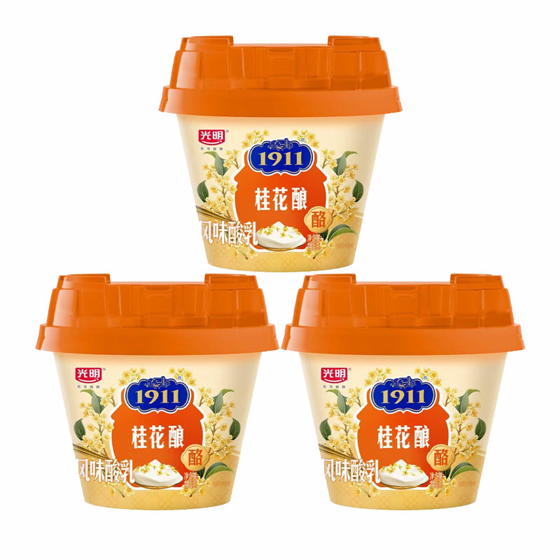光明桂花酿风味酸乳酸奶