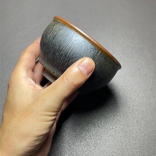 【1019号】建盏茶杯茶具手工柴烧-ID.QIR-S