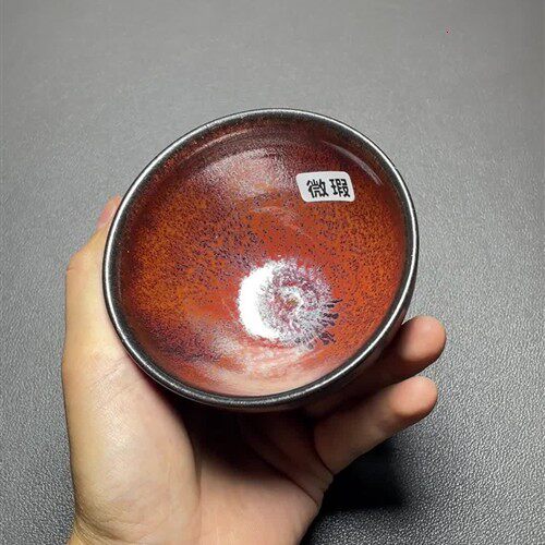 【1040号】瑕疵-建盏茶杯茶具手工柴烧-ID.ZUO-S