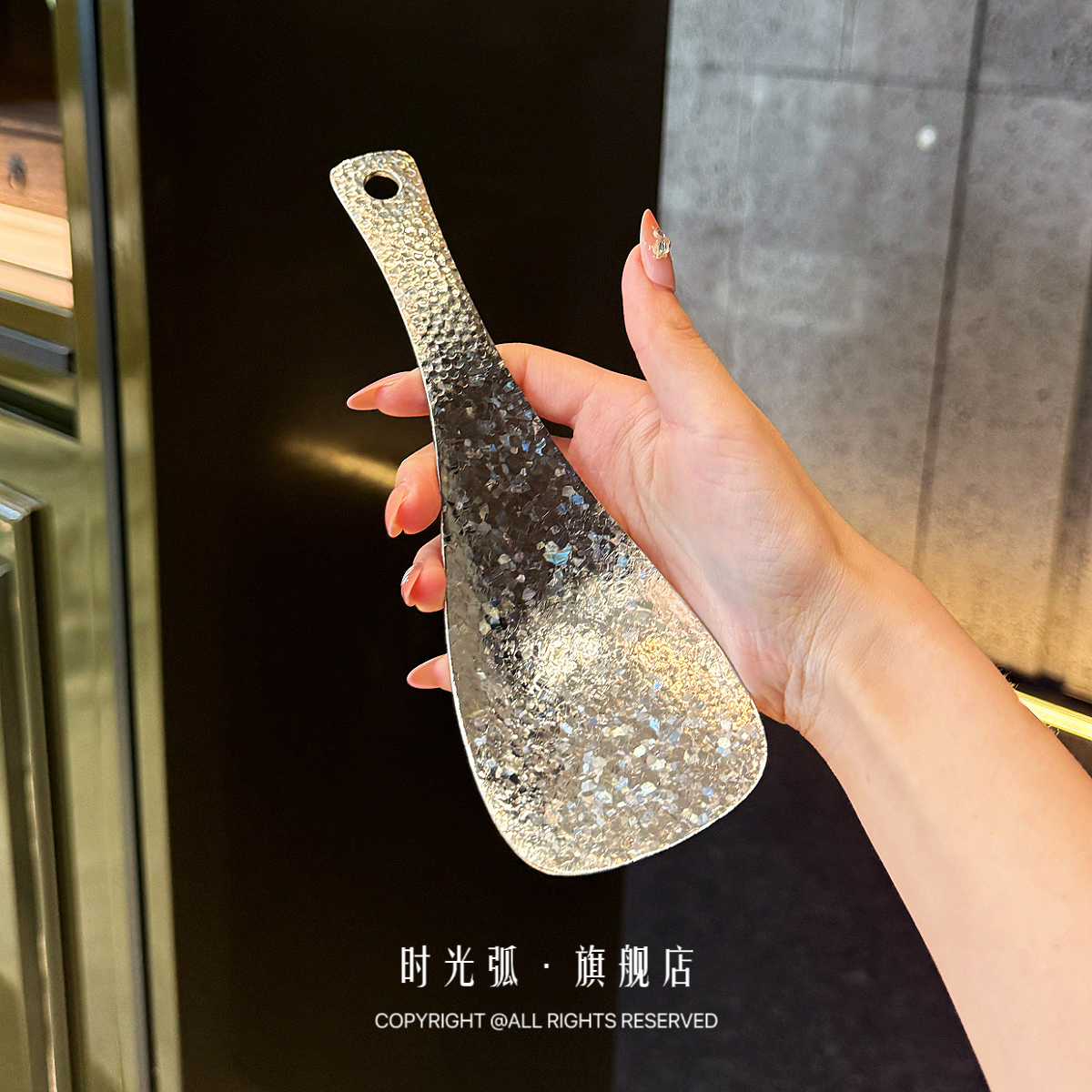 真的很少见的纯钛饭勺