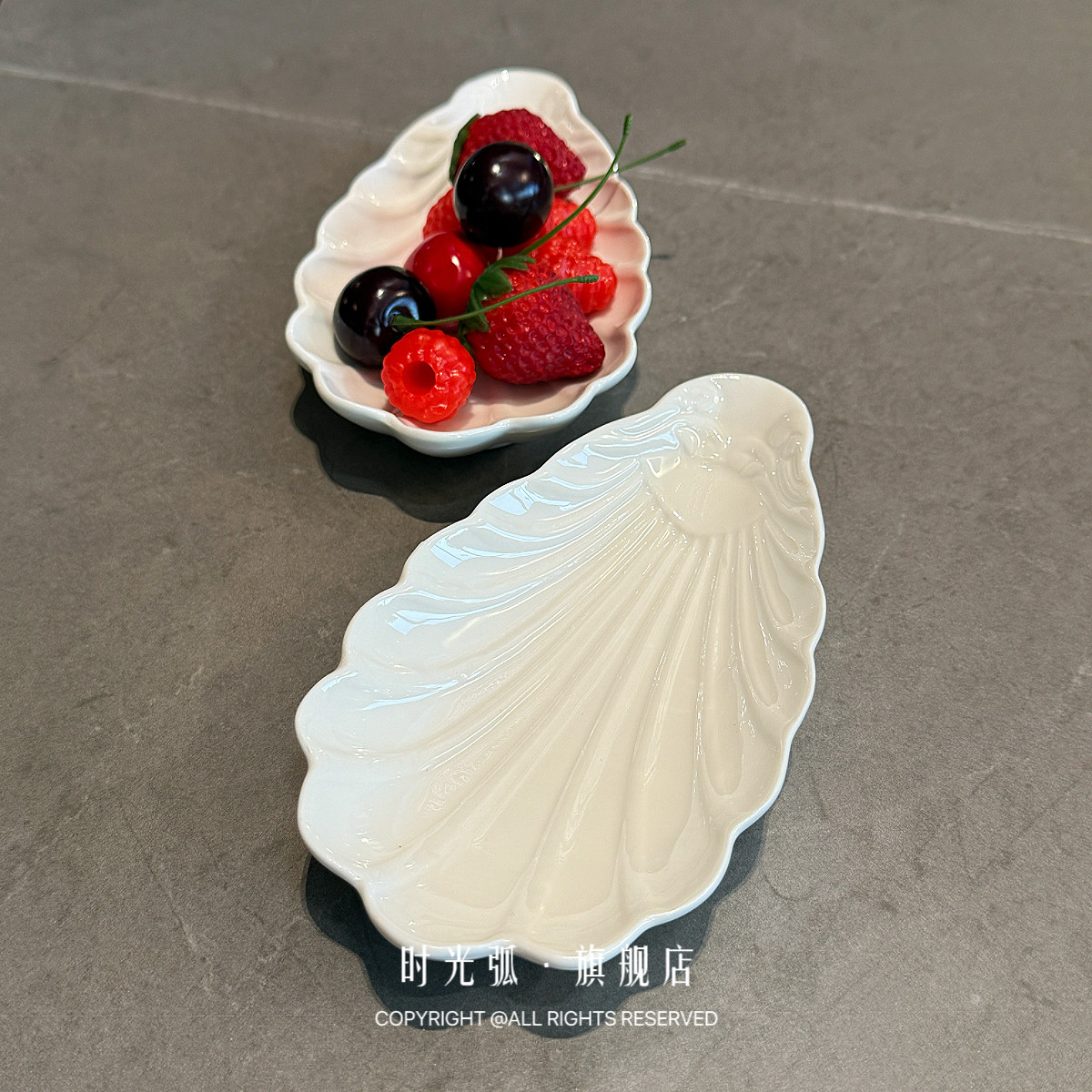 法式ins高级感西餐厅小吃碟甜品点心寿司碟小菜碟私房菜餐碟陶瓷