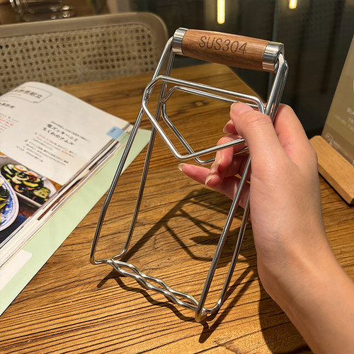 304不锈钢隔烫夹提盘器泰山夹