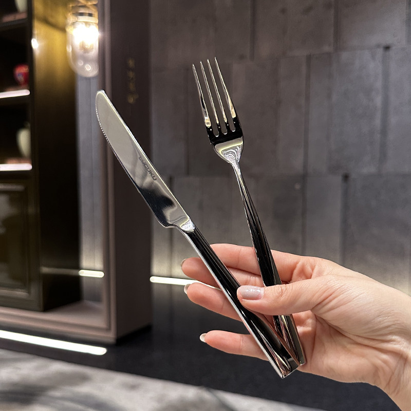自留【四星供应餐具】出口货304西餐刀叉组合两件套叉子牛排刀,餐饮具,西餐餐具套装,淘宝优惠券,粉丝福利购,淘宝优惠卷
