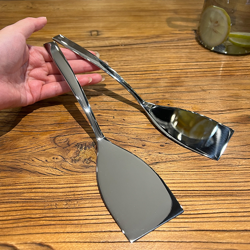 单只80克沉甸甸不锈钢煎铲