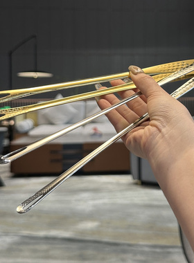 【居家就能方便烤】韩式长柄烤肉夹食品夹炸面条防烫面包夹凉菜夹